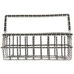 Chanel Rare Runway Supermarket Grocery Basket Chain Tote Minaudière Bag