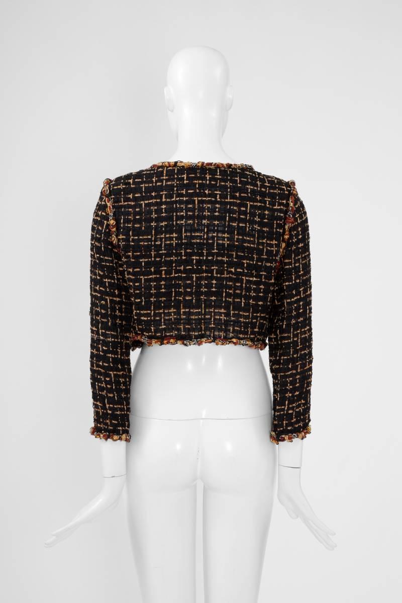 Chanel Runway Tweed Cropped Jacket, Resort 2011 In Excellent Condition In Geneva, CH