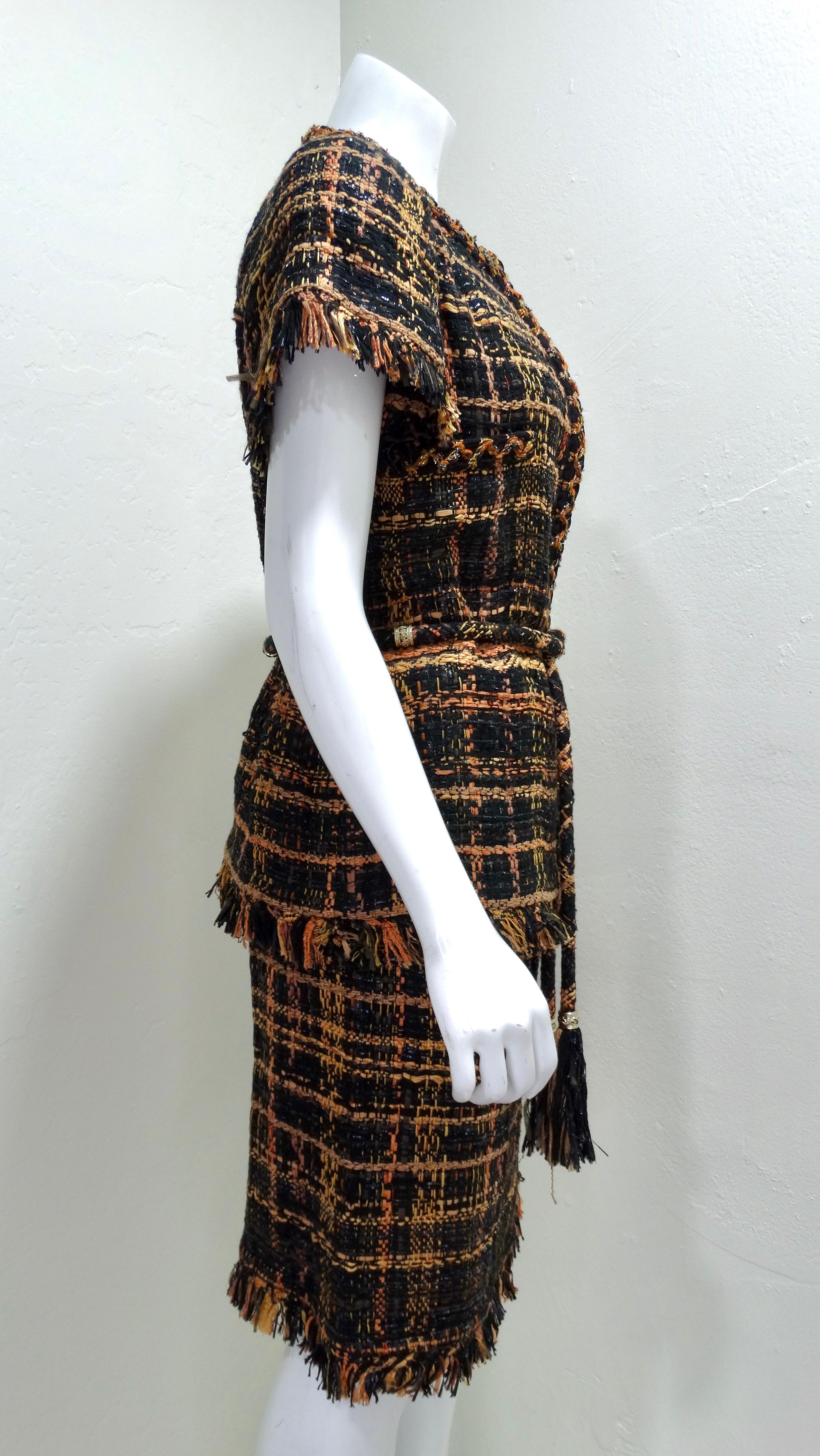 Chanel Runway Tweed Skirt Set 1