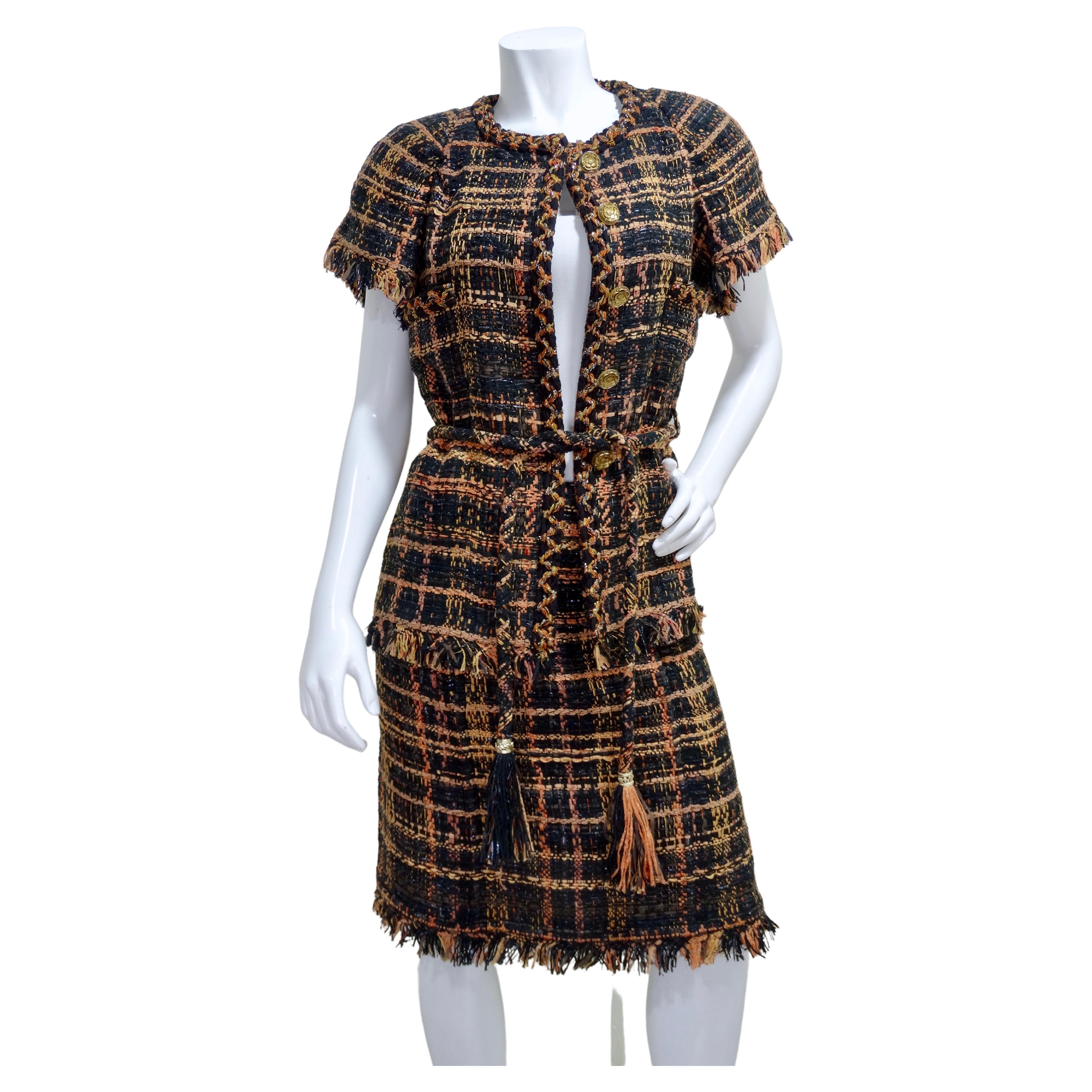 Chanel Runway Tweed Skirt Set