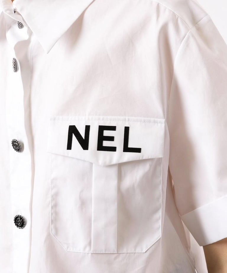 Chanel short sleeve button up