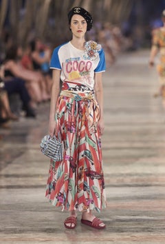 Chanel Runway White Cotton Cuba Libre T-shirt - Size M