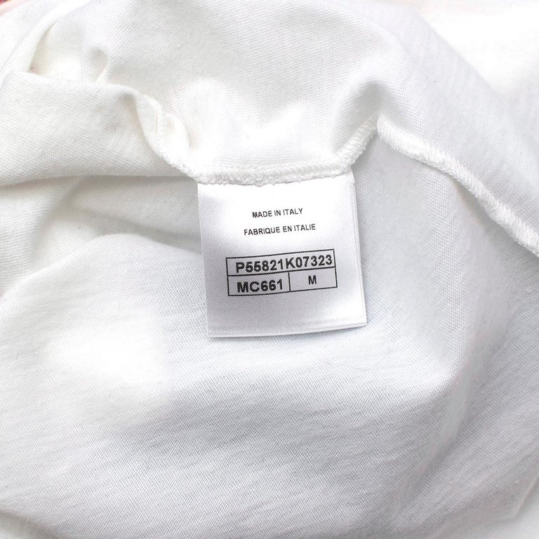 Chanel Runway White Cotton Cuba Libre T-shirt - Size M