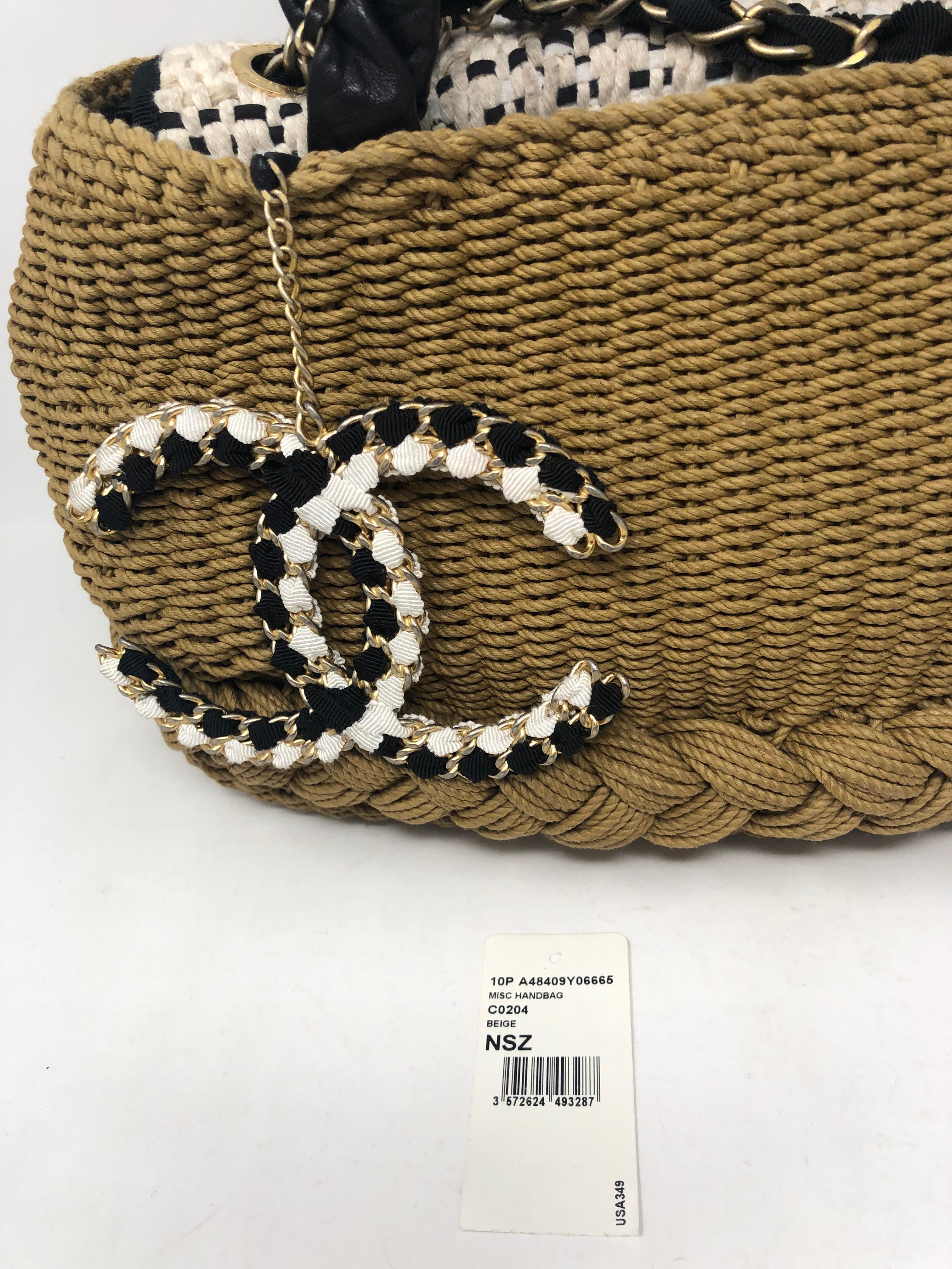 Chanel Runway Wicker Bag 7