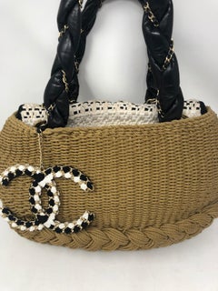 Chanel Runway Wicker Bag