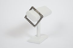 Chanel Bracciale a catena quadrata in rutenio
