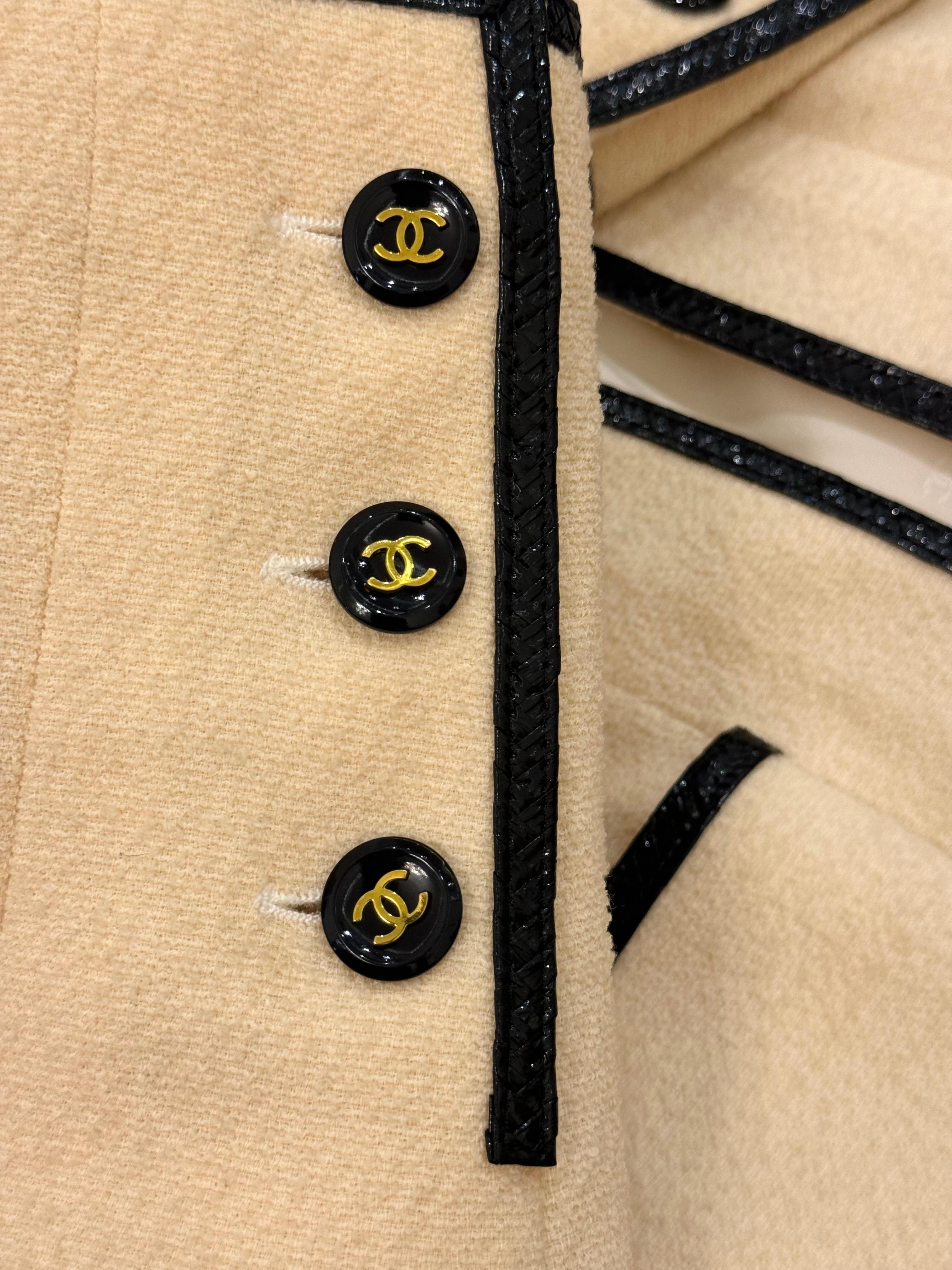 Chanel S/S 1995 Barbie Collection by Karl Lagerfeld veste croisée en vente 5