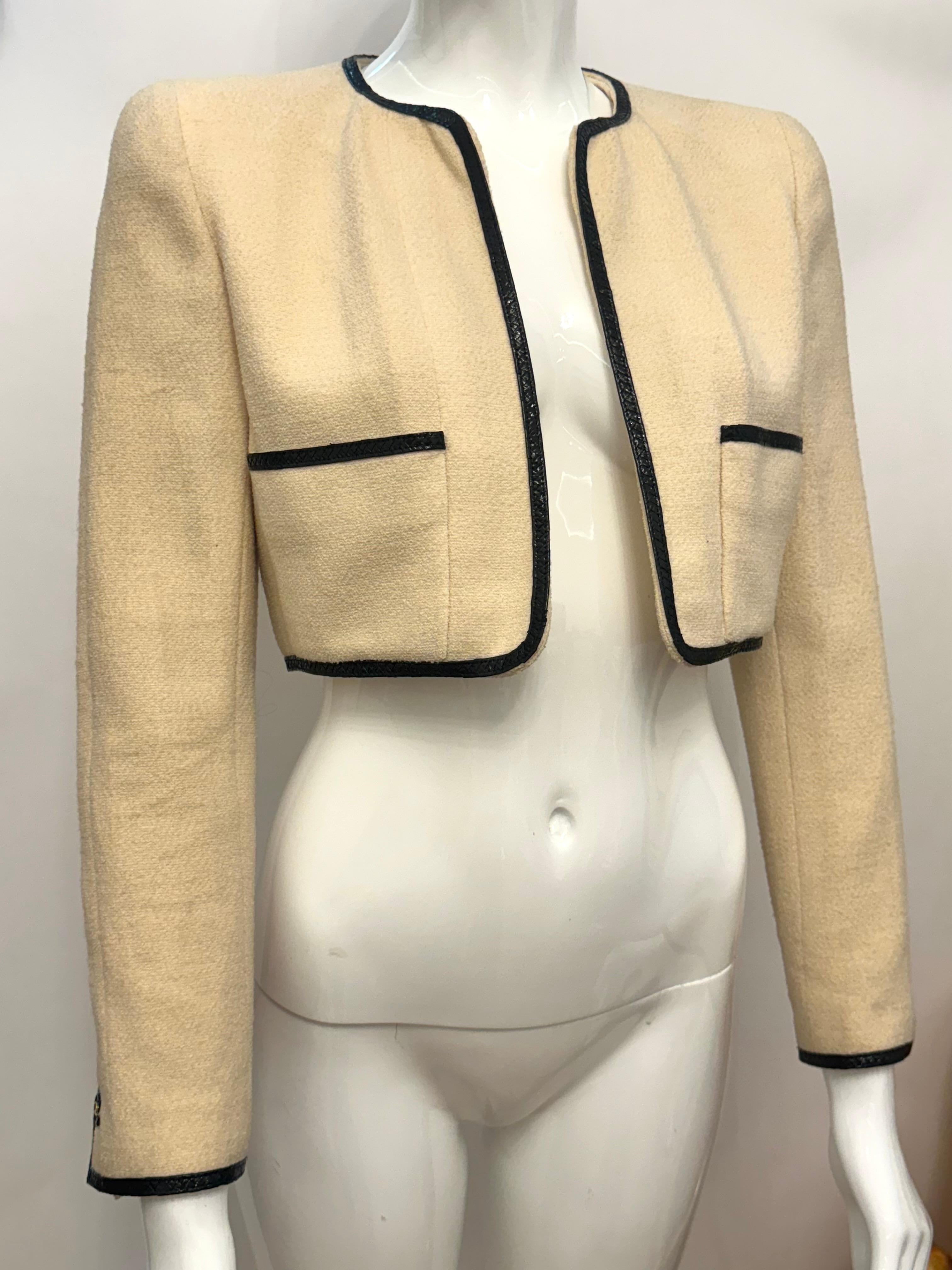 Chanel S/S 1995 Barbie Collection by Karl Lagerfeld veste croisée en vente 7
