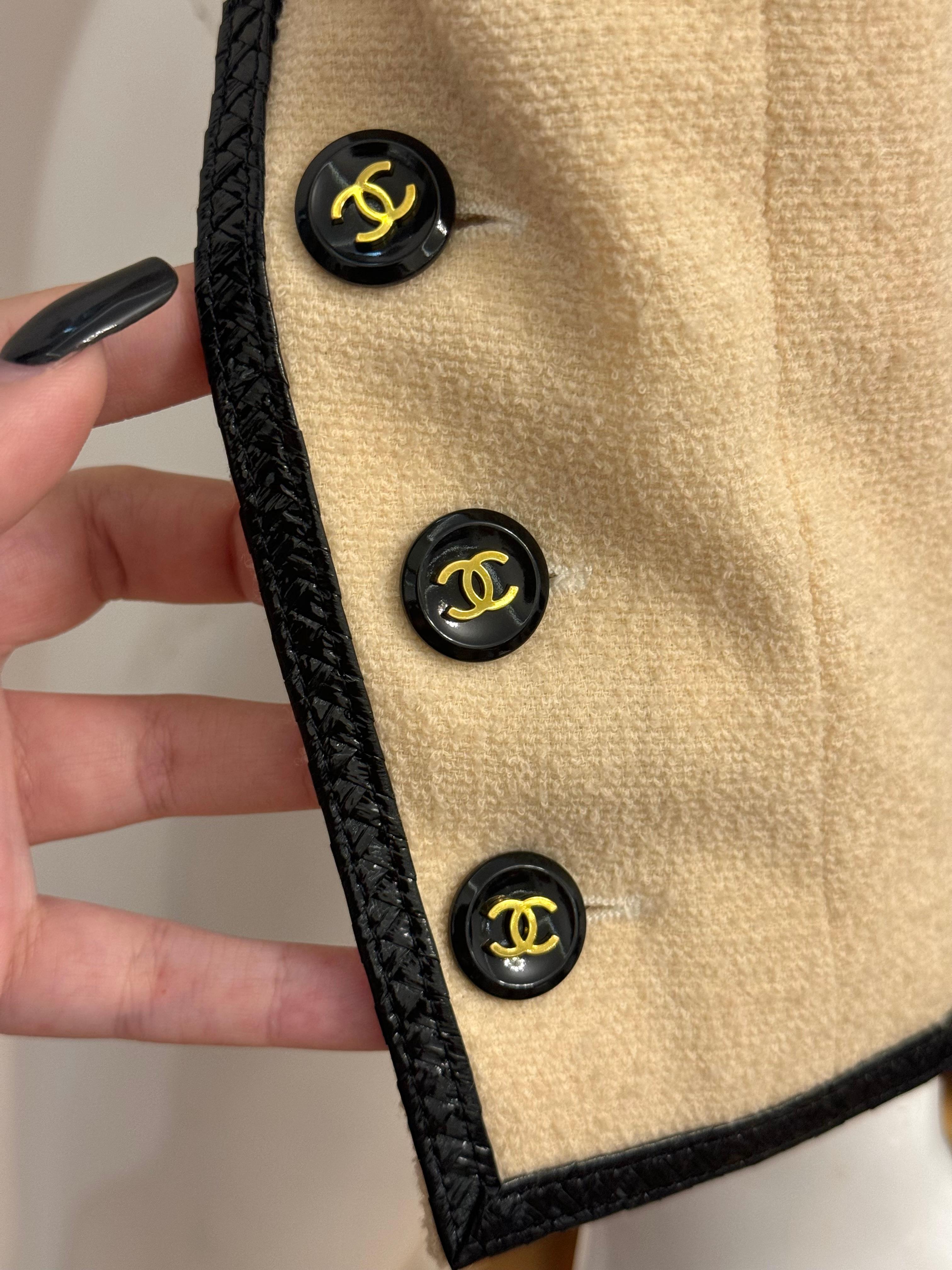 Chanel S/S 1995 Barbie Collection by Karl Lagerfeld veste croisée en vente 8