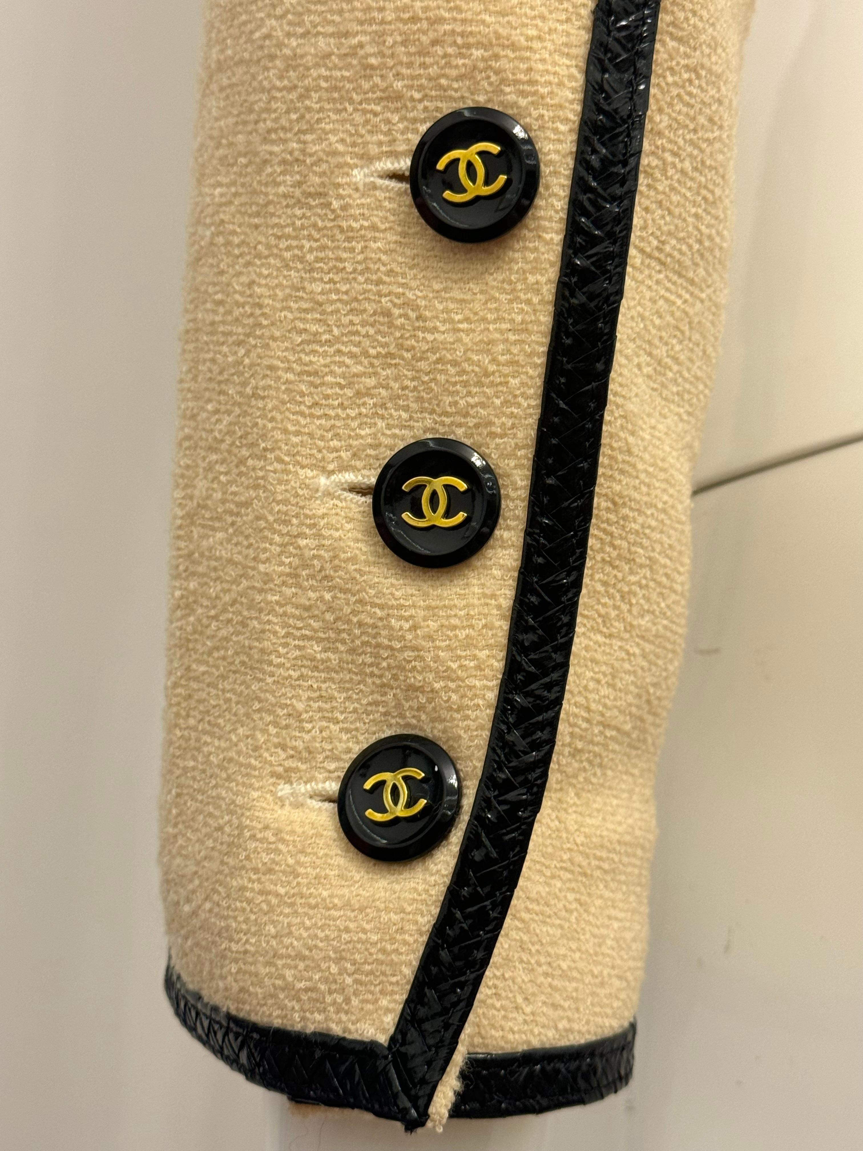 Chanel S/S 1995 Barbie Collection by Karl Lagerfeld veste croisée en vente 11