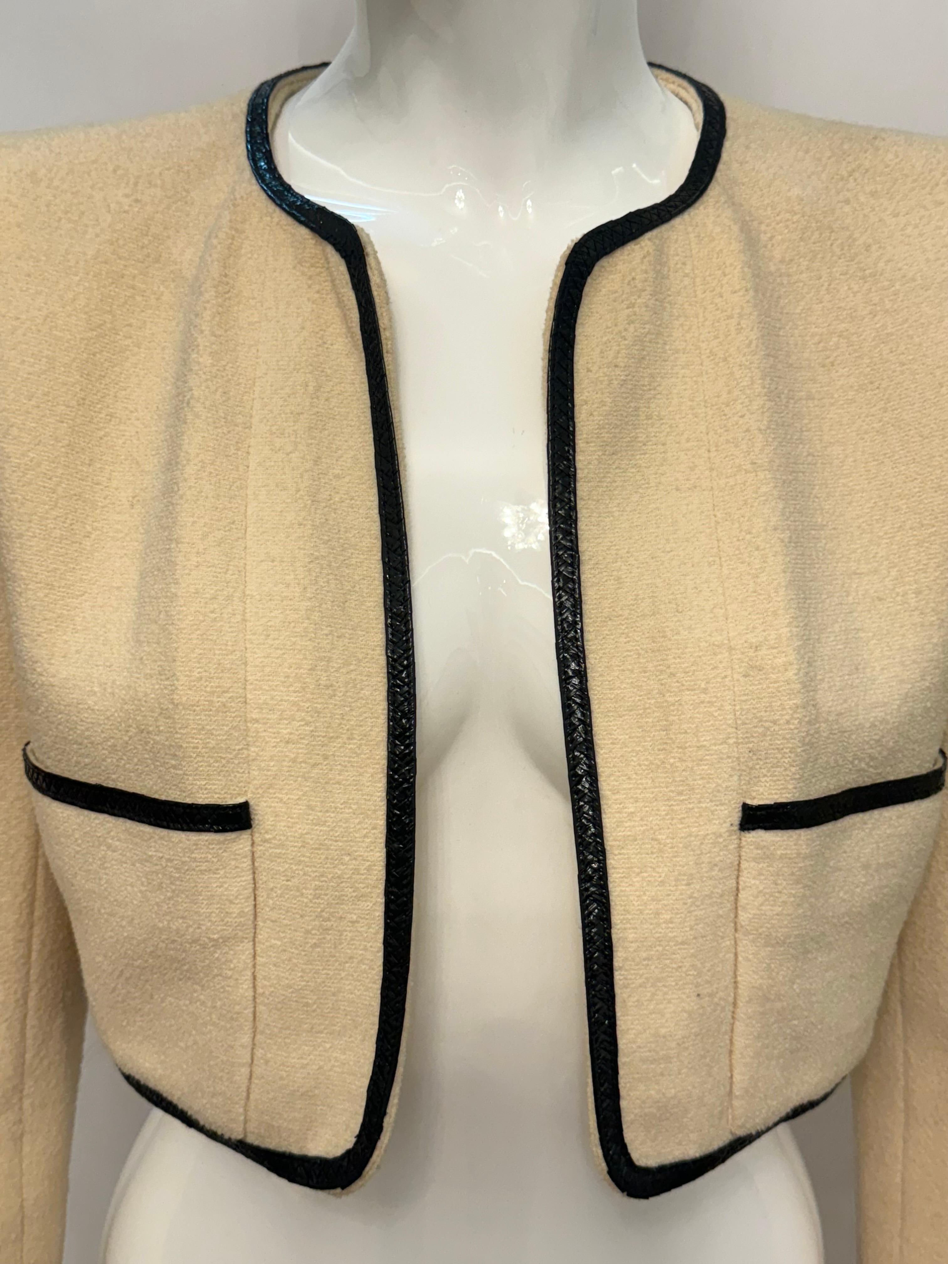 Chanel S/S 1995 Barbie Collection by Karl Lagerfeld veste croisée en vente 1