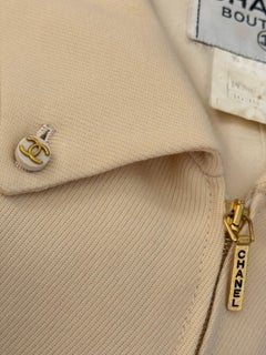 Chanel S/S 1995 Barbie Collection off white dress by Karl Lagerfeld