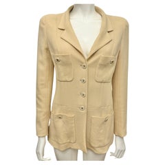 Chanel S/S 1995 Barbie Collection off white jacket by Karl Lagerfeld