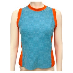 Canotta logomania Chanel P/E 2002 di Karl Lagerfeld