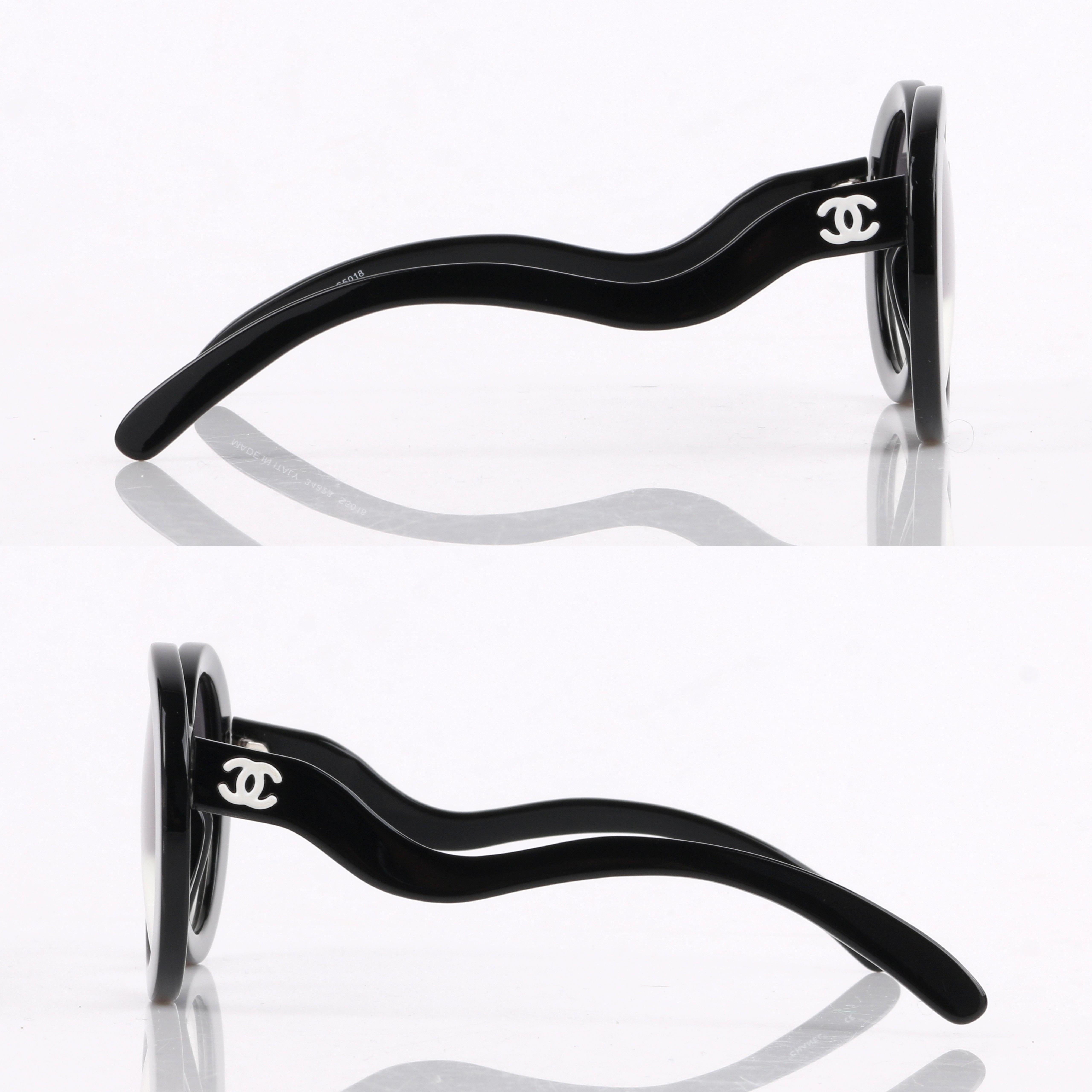 chanel 5018 half tint sunglasses