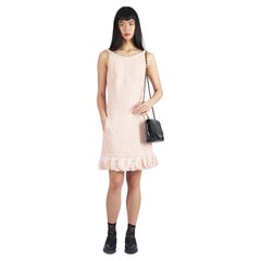 Chanel F/S 2007 Rosa Tweed-Kleid