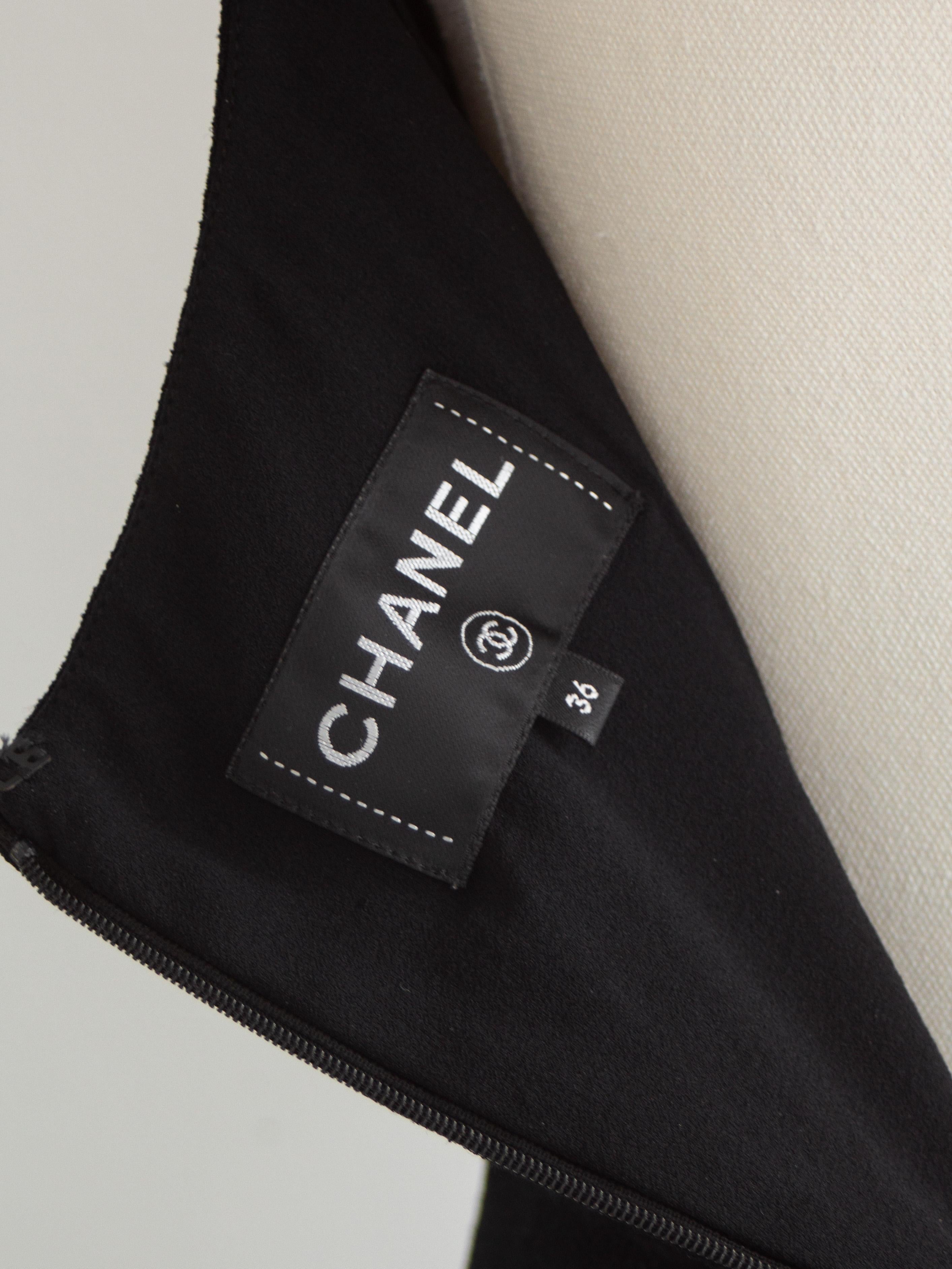 Chanel S/S 2019 Negro Tirantes Perla Pasarela 19S 19P Romper Mono en venta 5