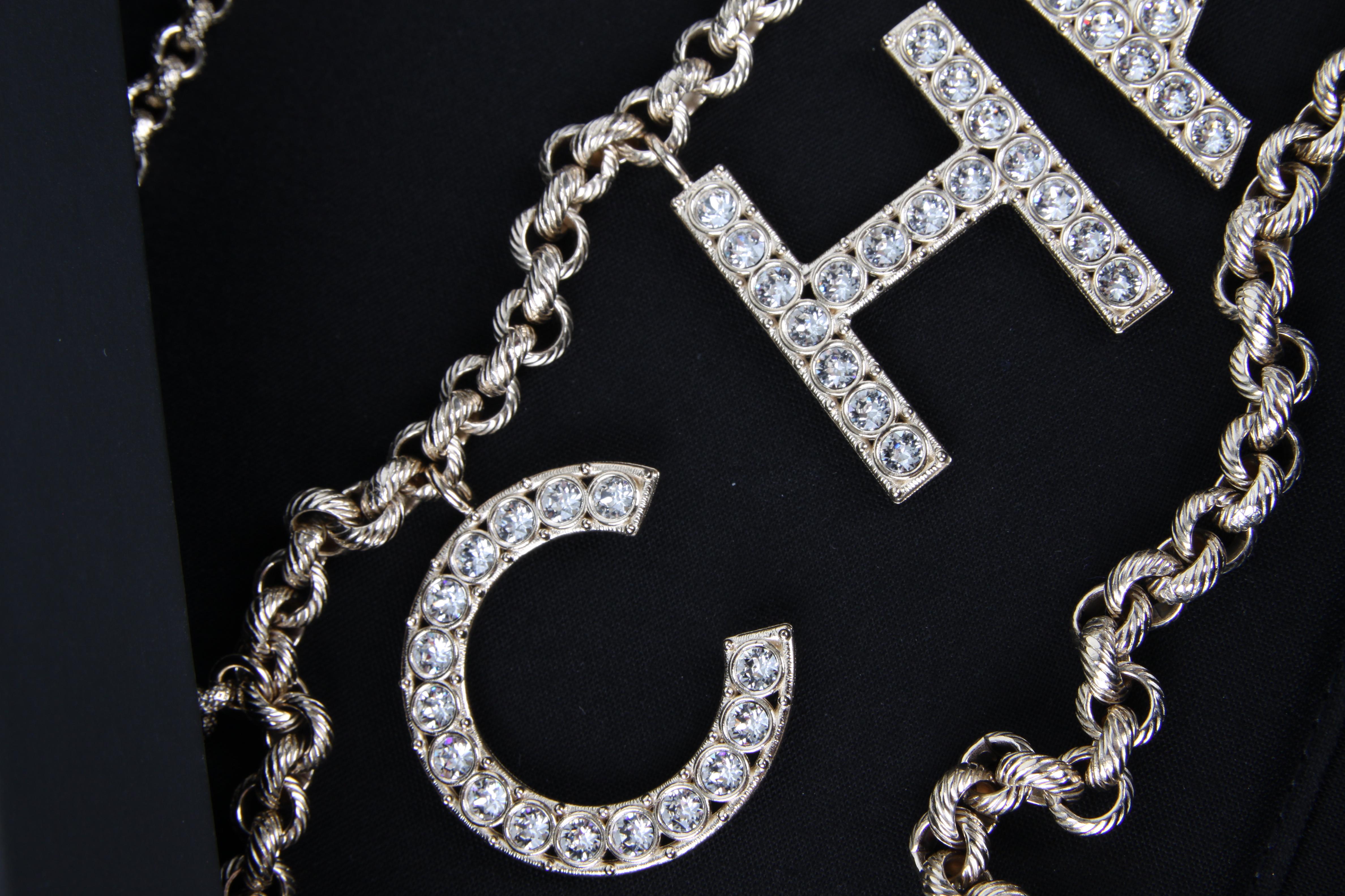 chanel belt chain