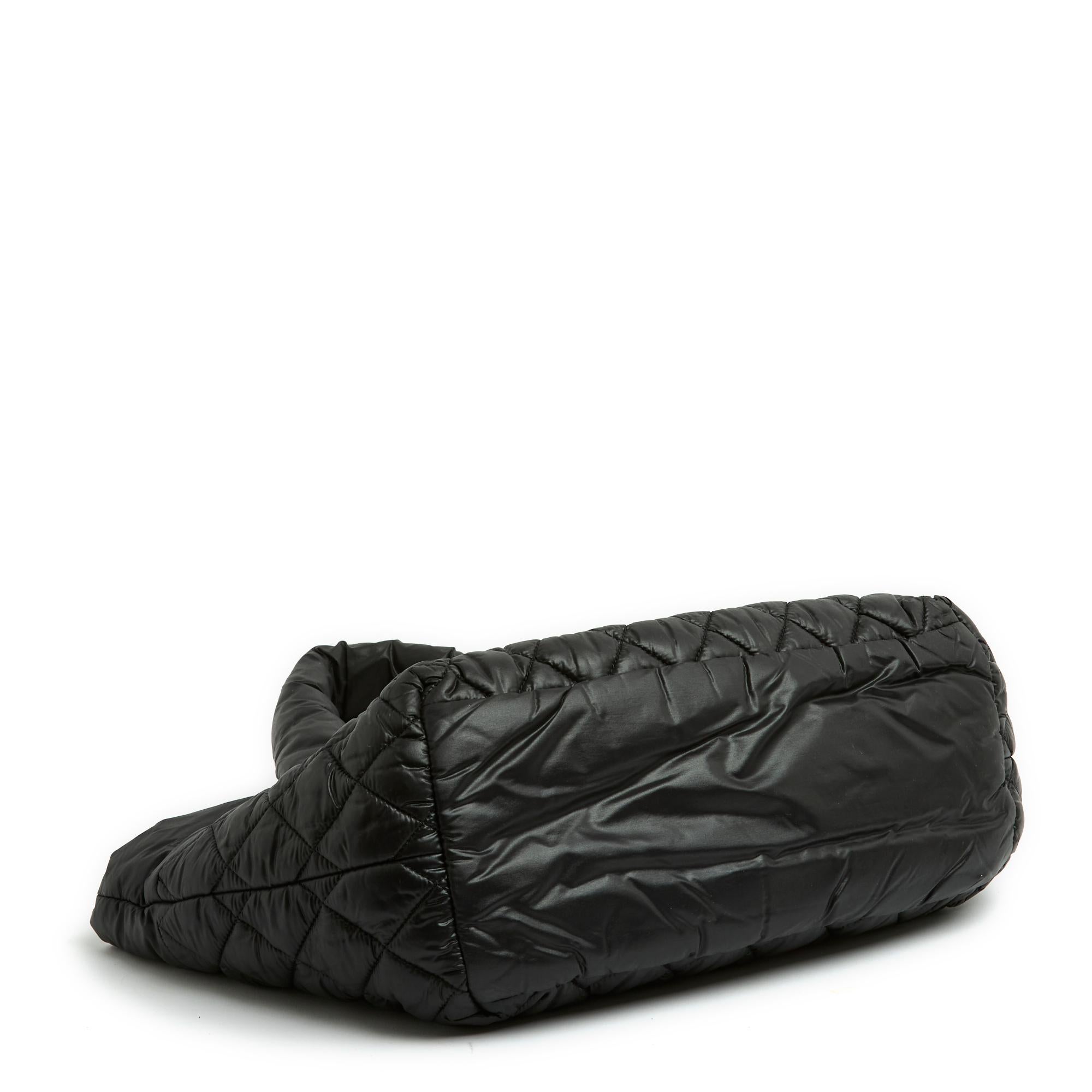 Chanel Sac Cocoon Nylon Black PM Bag For Sale 2