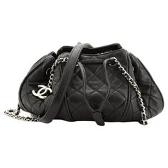 Chanel Sac Cordon Shoulder Bag Quilted Lambskin Medium