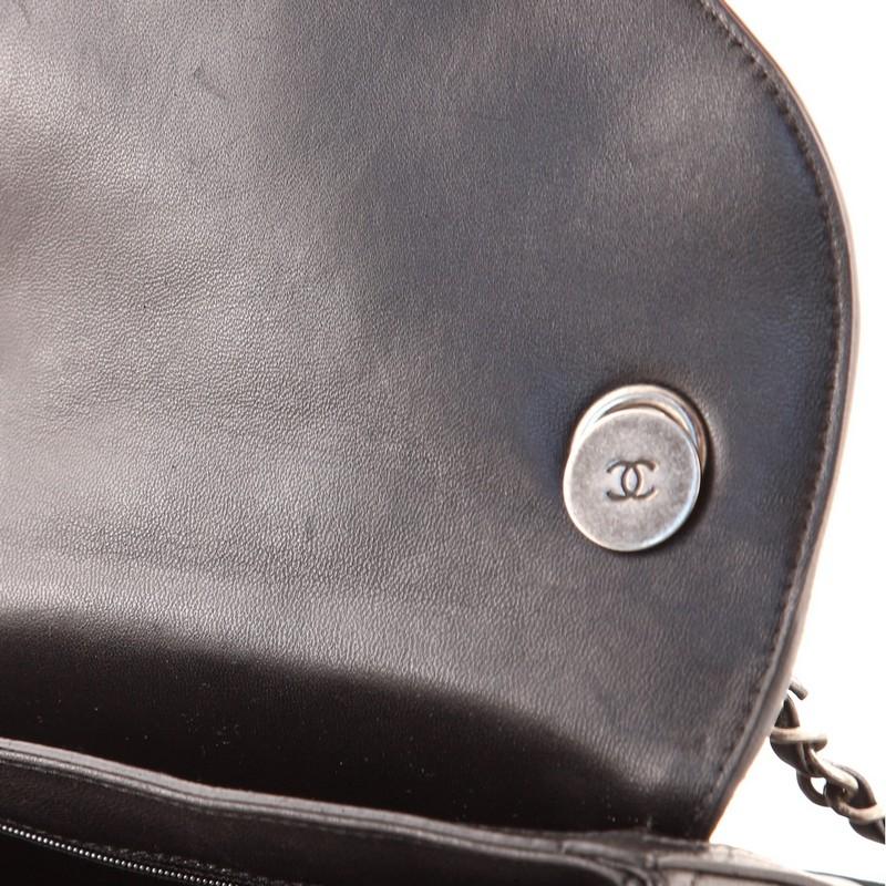Chanel Saddle Bag Quilted Calfskin Small 2