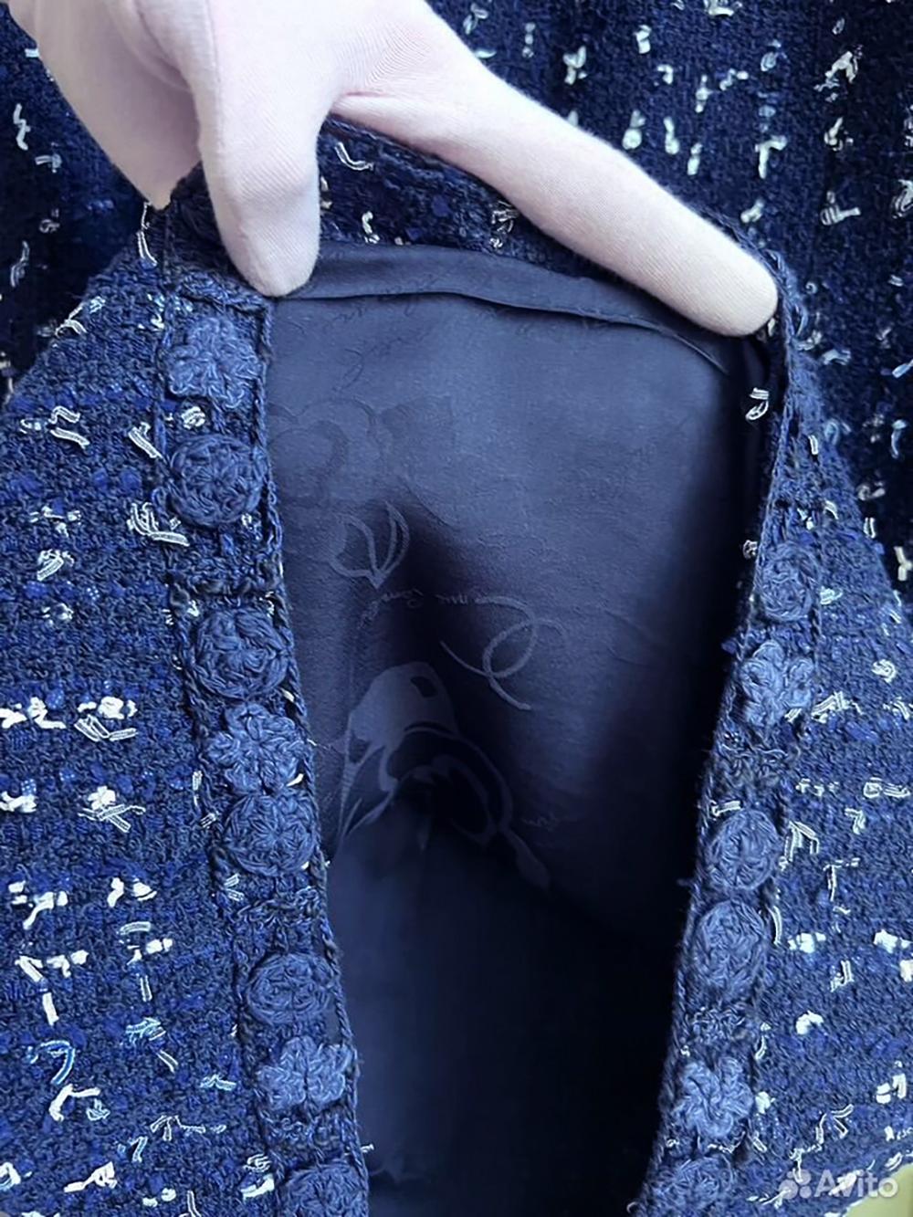 Chanel Saint-Tropez Ad Campaign Tweed Dress 34 FR 7