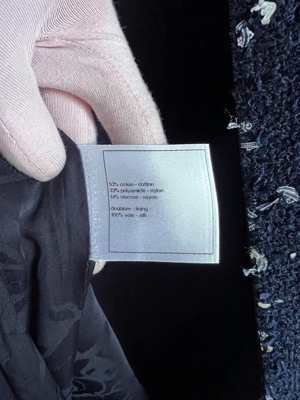 Chanel Saint-Tropez Ad Campaign Tweed Dress 34 FR 10