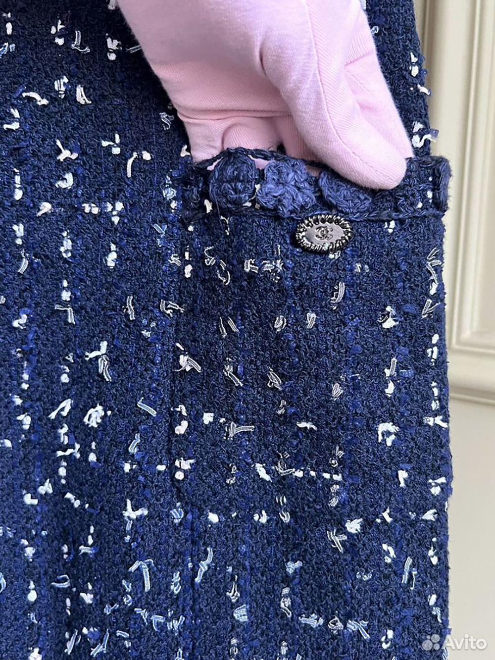 Chanel Saint-Tropez Ad Campaign Tweed Dress 34 FR 2