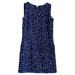 Chanel Saint-Tropez Ad Campaign Tweed Dress 34 FR