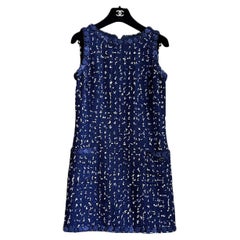 Chanel Saint-Tropez Ad Campaign Tweed Dress 34 FR