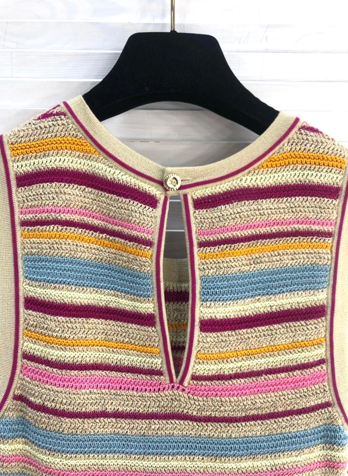 Women's or Men's Chanel Saint-Tropez Collection Runway Dress