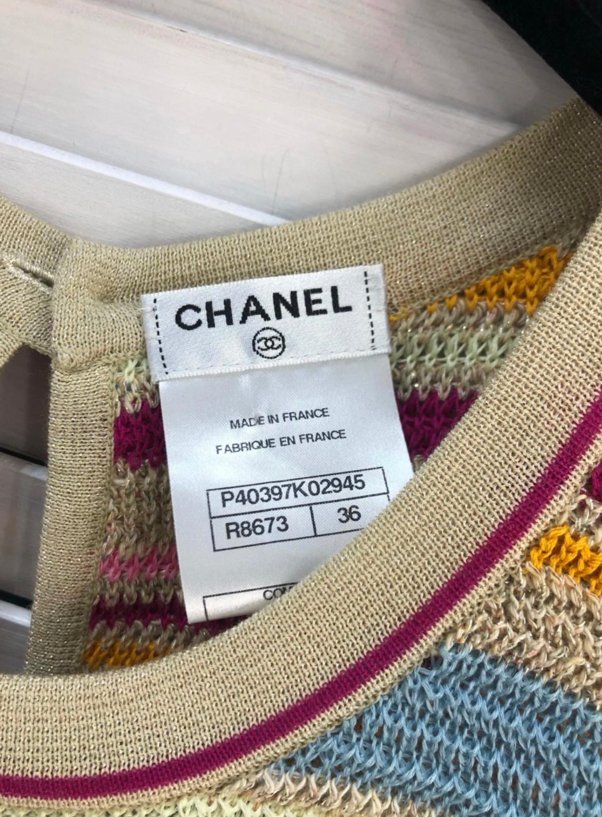 Chanel Saint-Tropez Collection Runway Dress 4