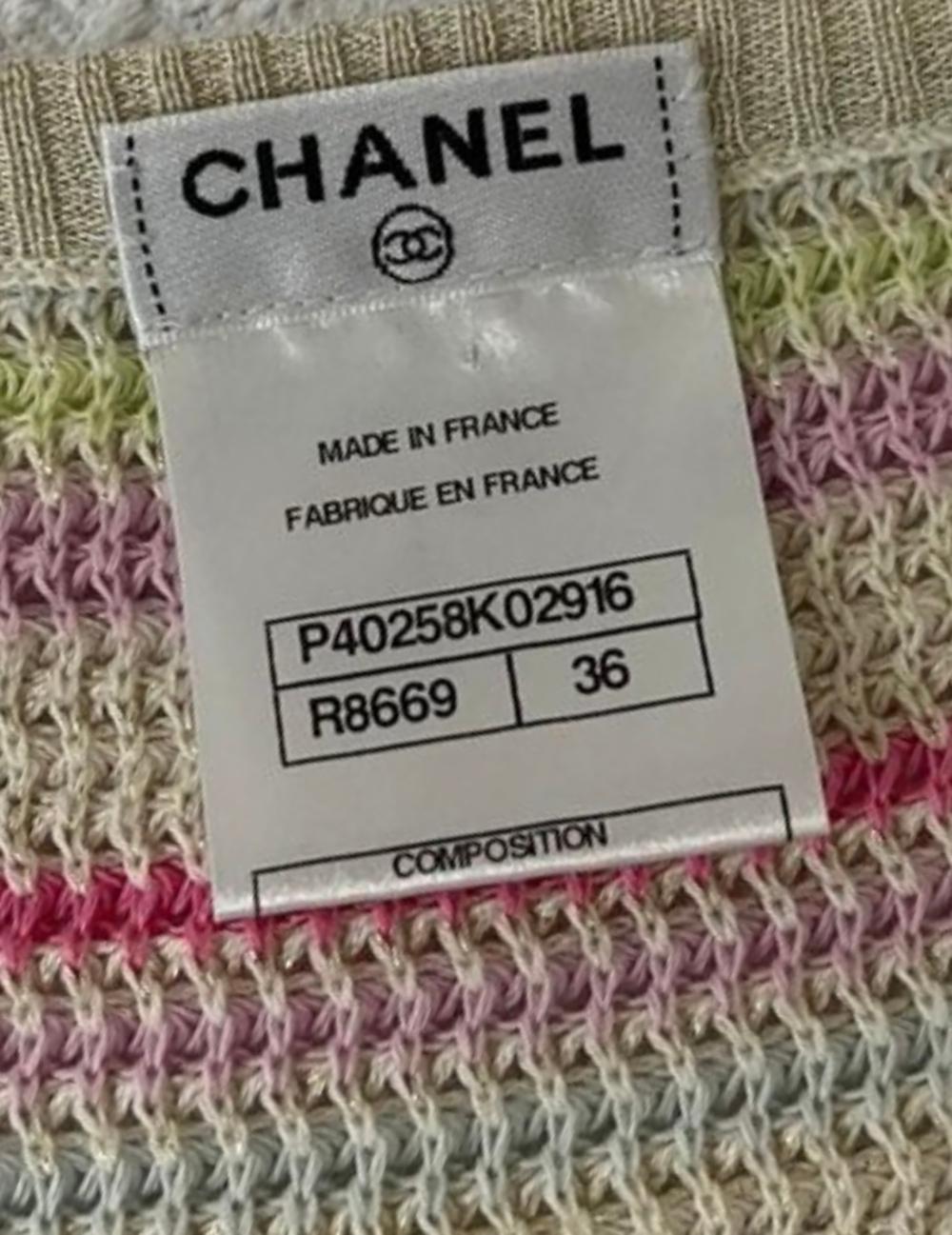Chanel Saint Tropez Cruise Collection Runway Tunic Dress For Sale 10