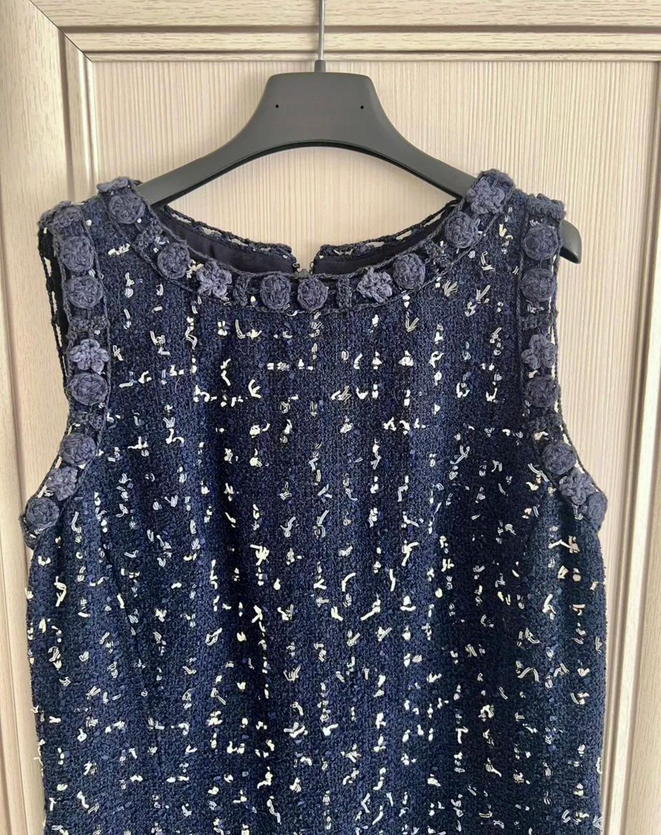 Chanel Saint-Tropez Cruise Collection Tweed Dress 6