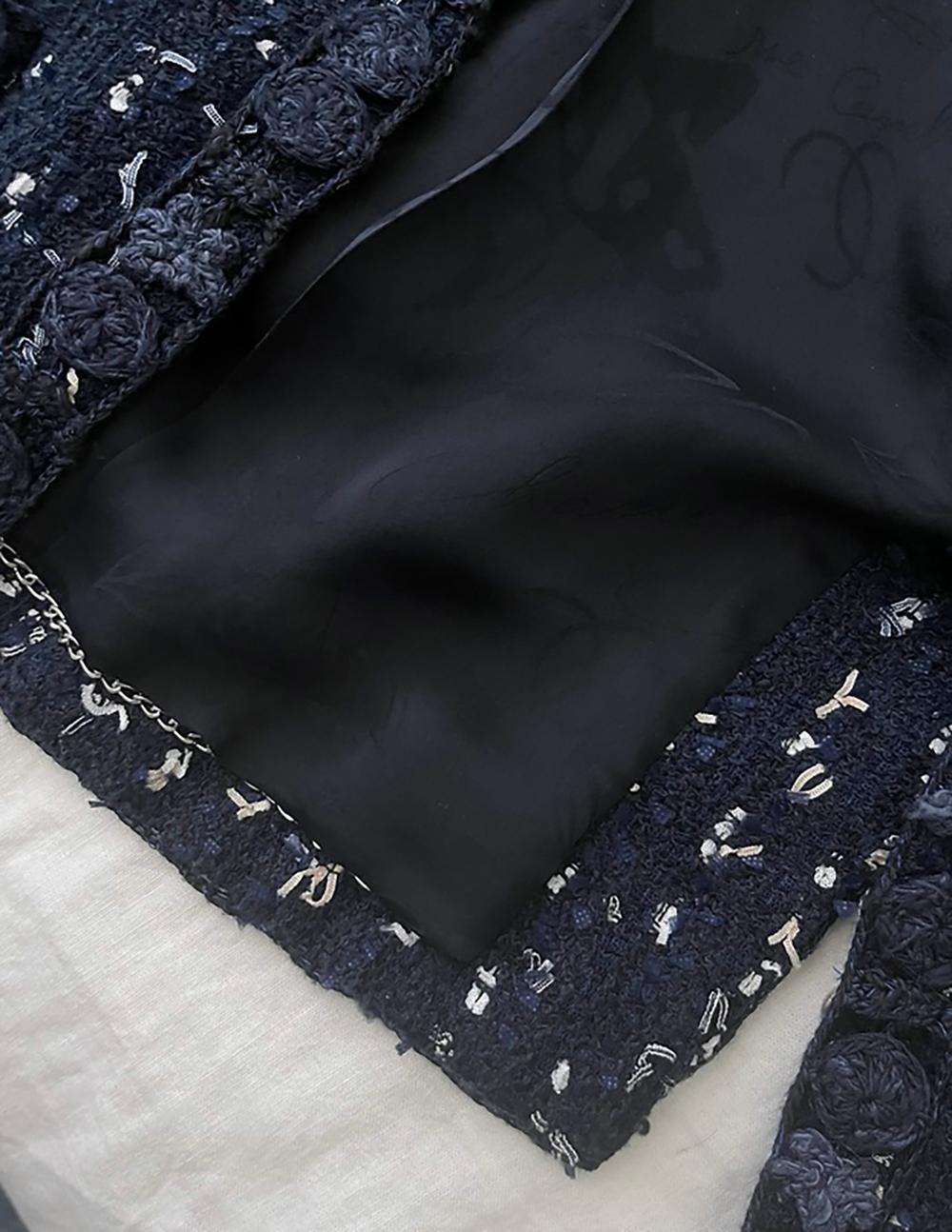 Chanel Saint-Tropez Cruise Collection Tweed Jacket 36 FR 6