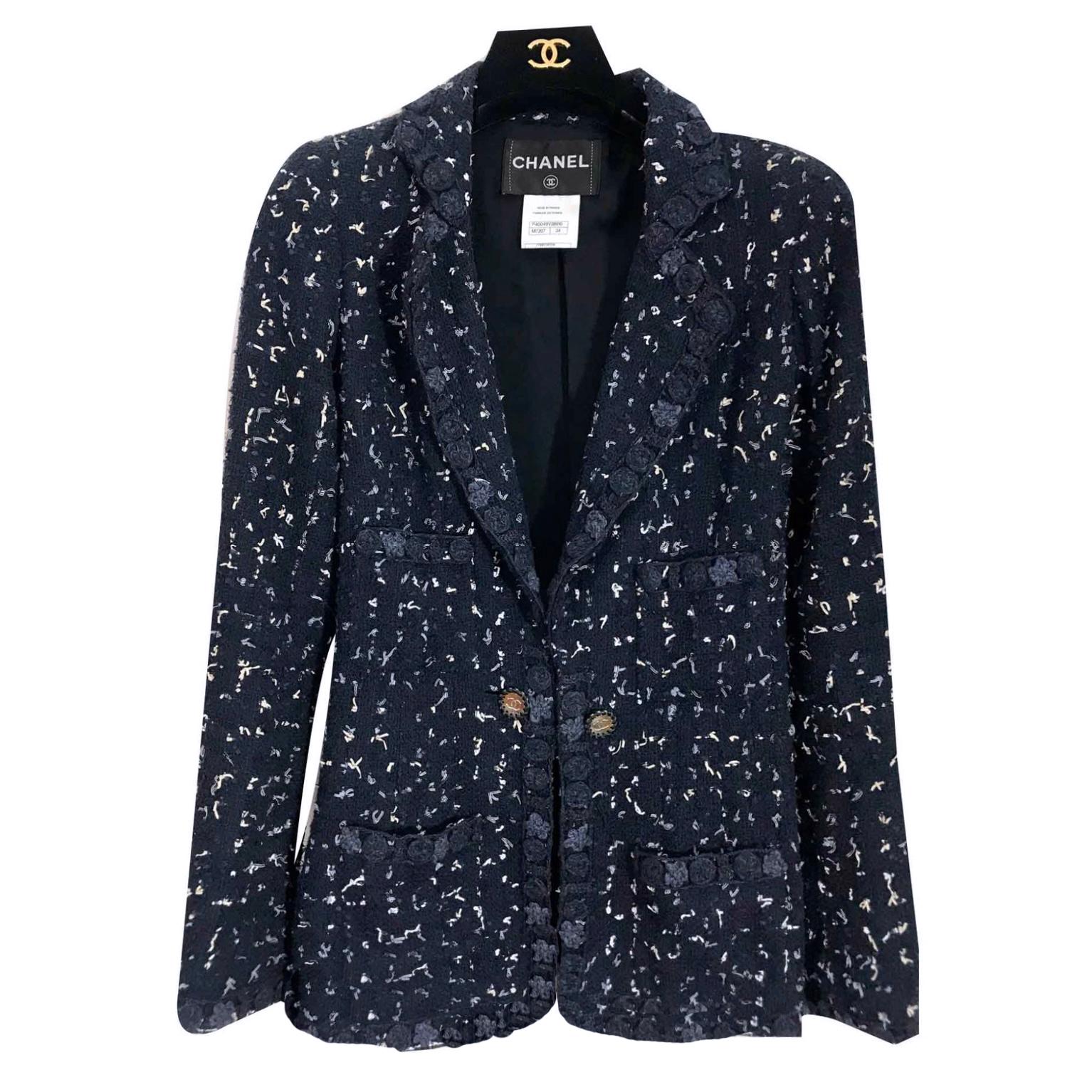 Chanel Saint-Tropez Cruise Collection Tweed Jacket 36 FR 3