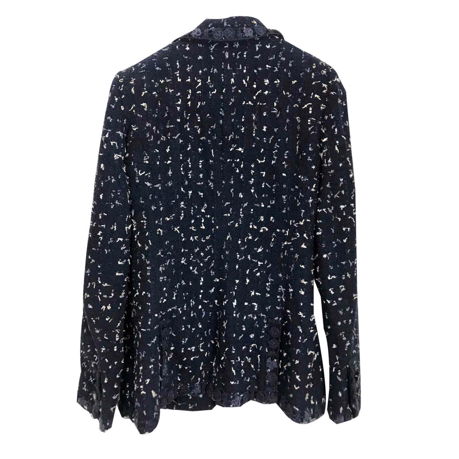 Chanel Saint-Tropez Cruise Collection Tweed Jacket 36 FR 4
