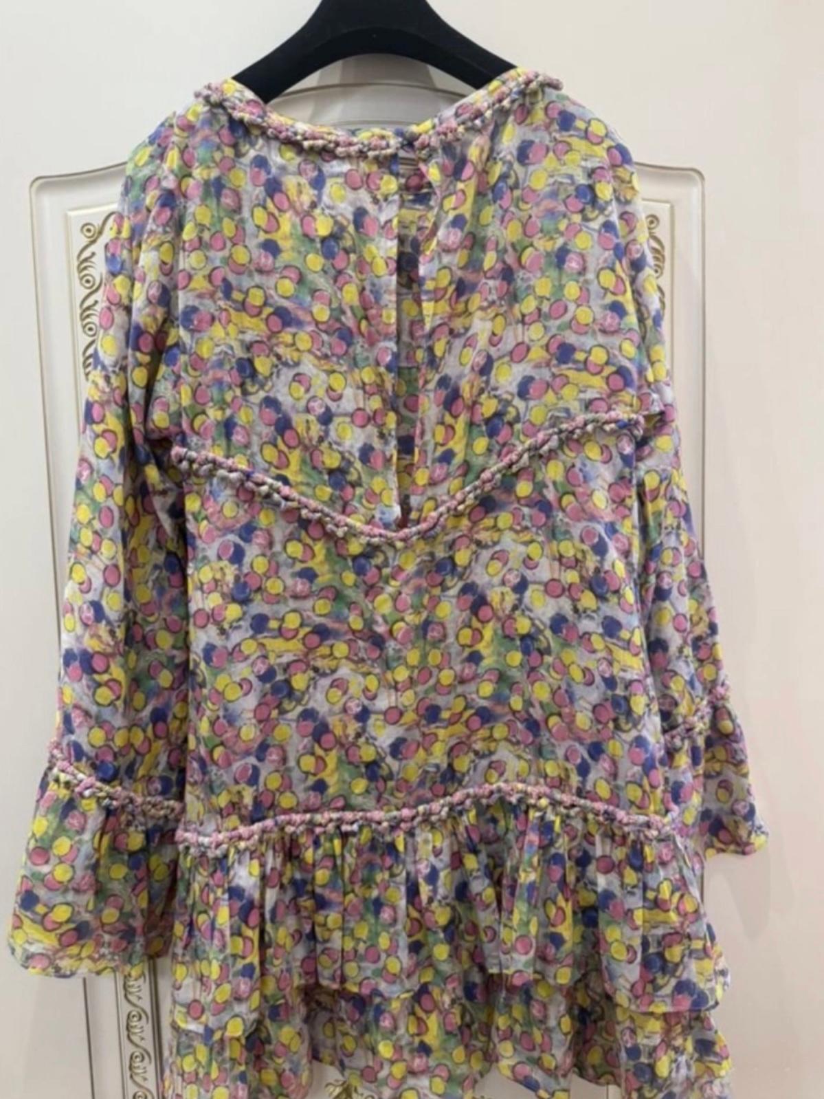 Chanel Saint-Tropez Runway CC Logo Dress In Excellent Condition In Dubai, AE