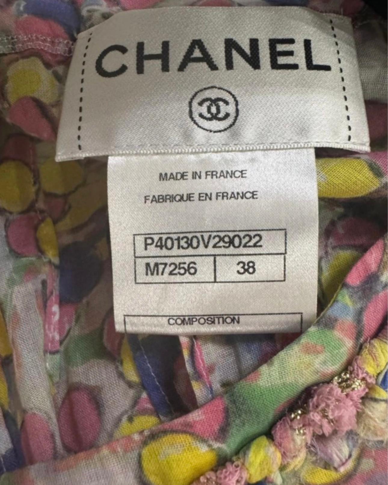 Chanel Saint-Tropez Runway CC Logo Dress 2