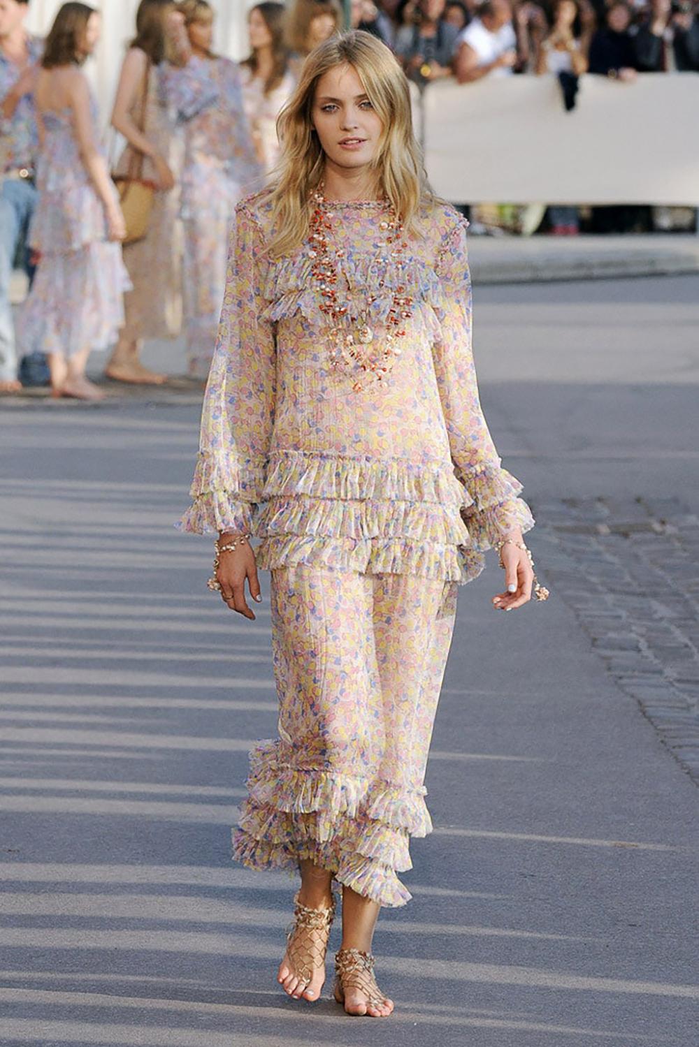 Chanel Saint-Tropez Runway CC Logo Dress 4