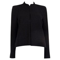 Chanel Salzburg CC Buttons Black Tweed Jacket