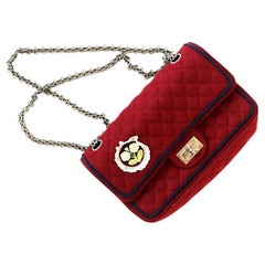 Borsa Chanel Salzburg CC Edelweiss con doppia pattina