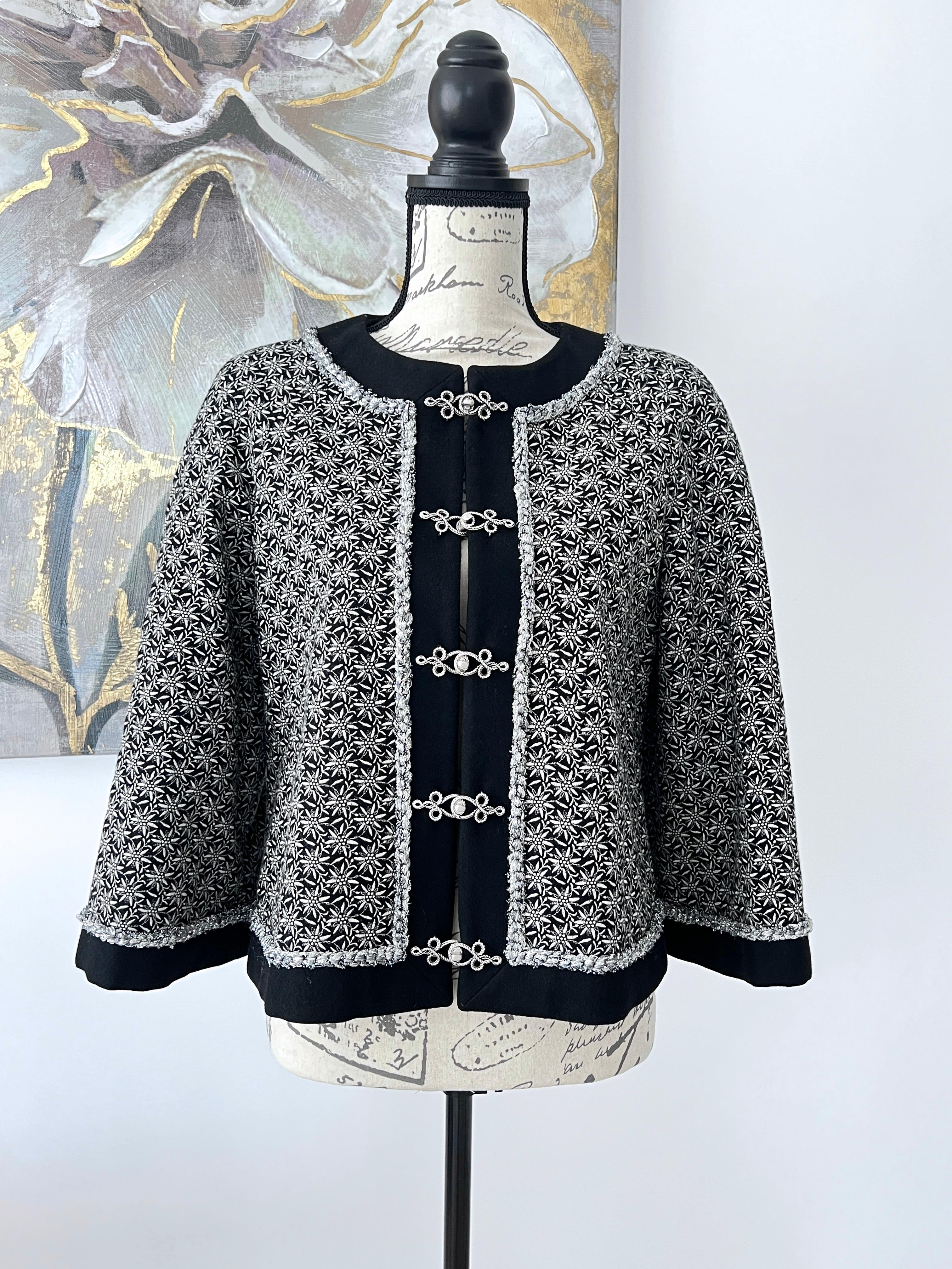 Women's Chanel Salzburg Collection Edelweiss Embroidered Jacket