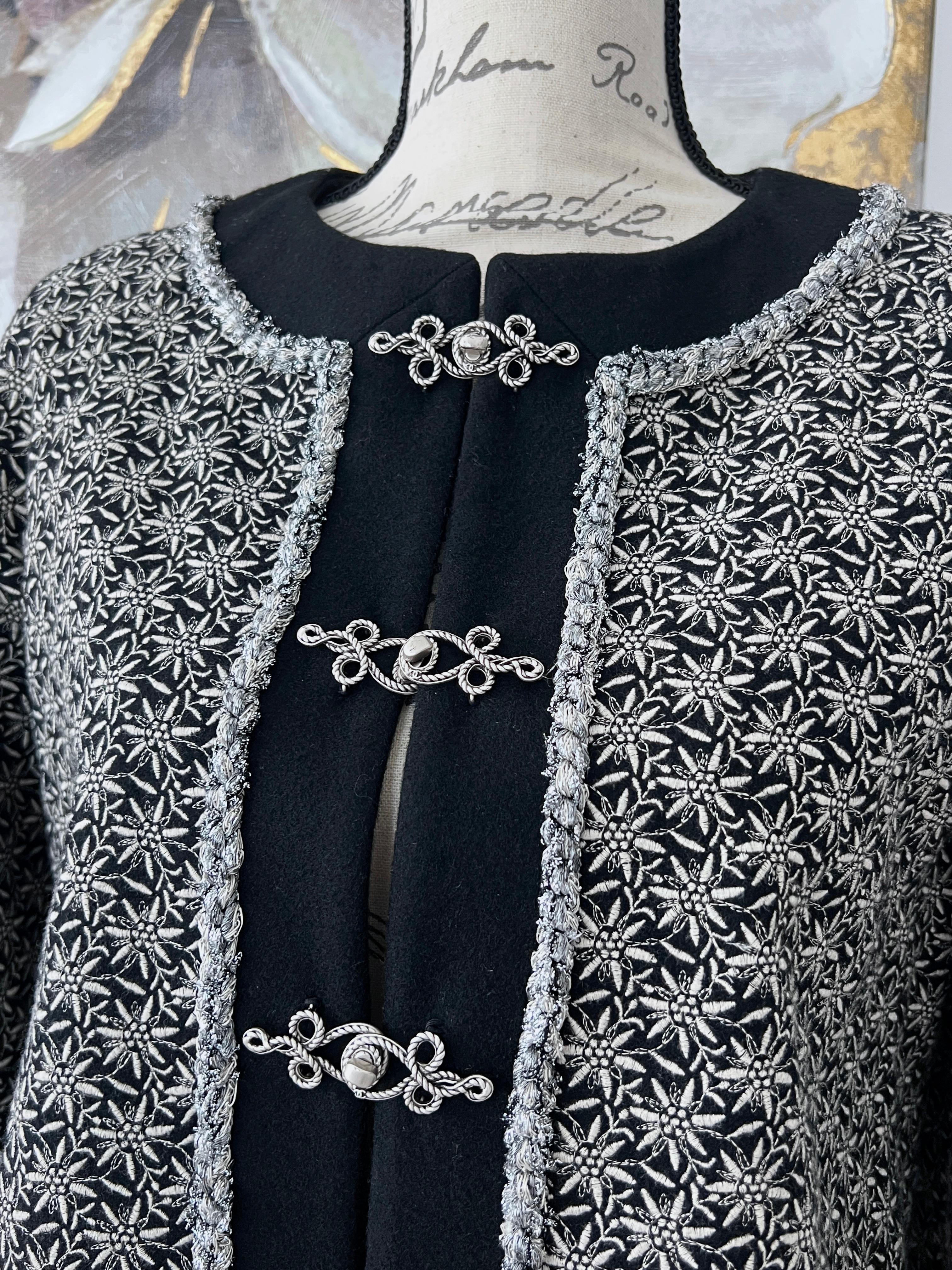Chanel Salzburg Collection Edelweiss Embroidered Jacket 1