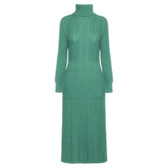Robe vert émeraude de la collection CHANEL Salzburg