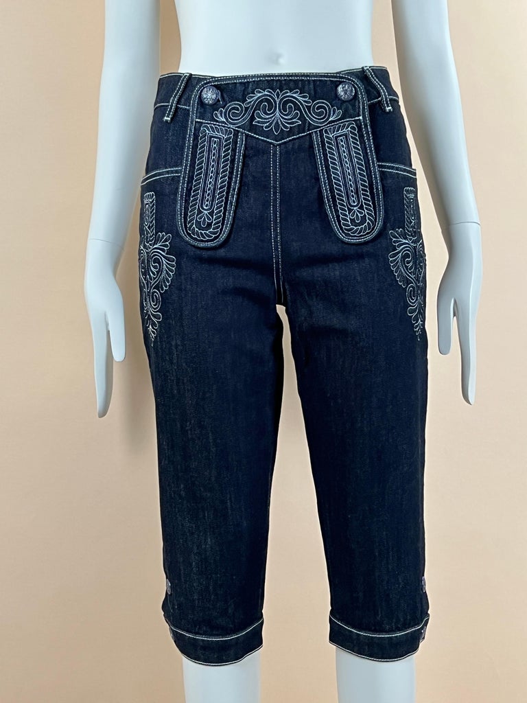Chanel Salzburg Collection Jeans For Sale at 1stDibs