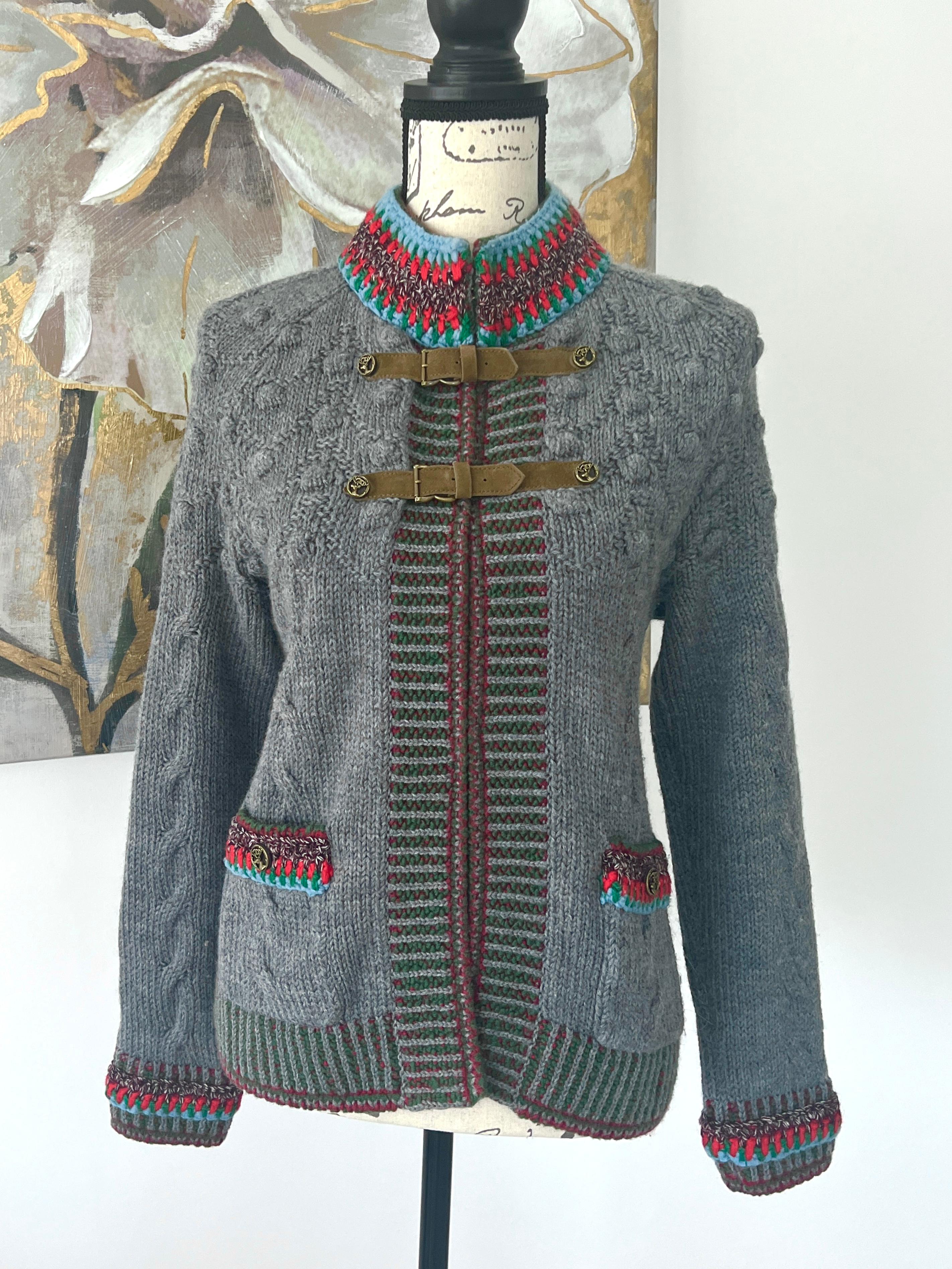 Chanel Salzburg Collection Tyrolean Cardigan  In New Condition In Dubai, AE