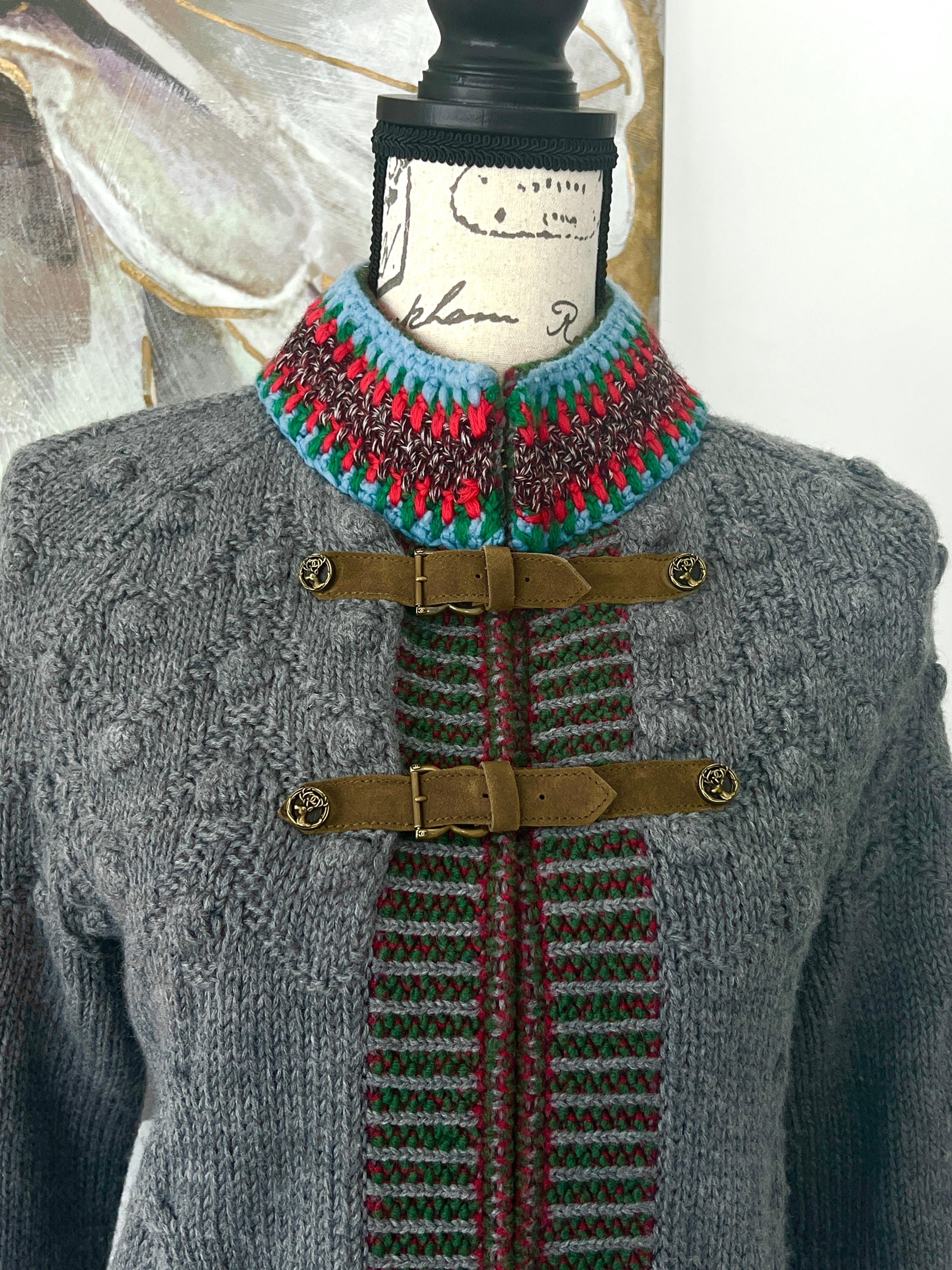 Women's Chanel Salzburg Collection Tyrolean Cardigan