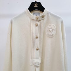 Chanel Salzburg - Chemisier tunique ivoire