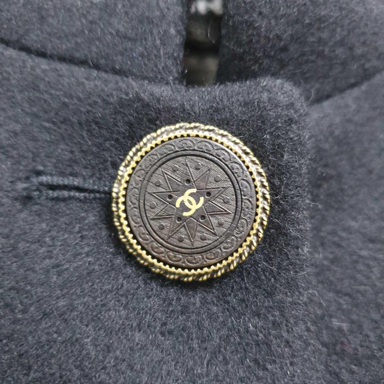 Chanel Salzburg Wool Jacket Coat Blazer For Sale at 1stDibs